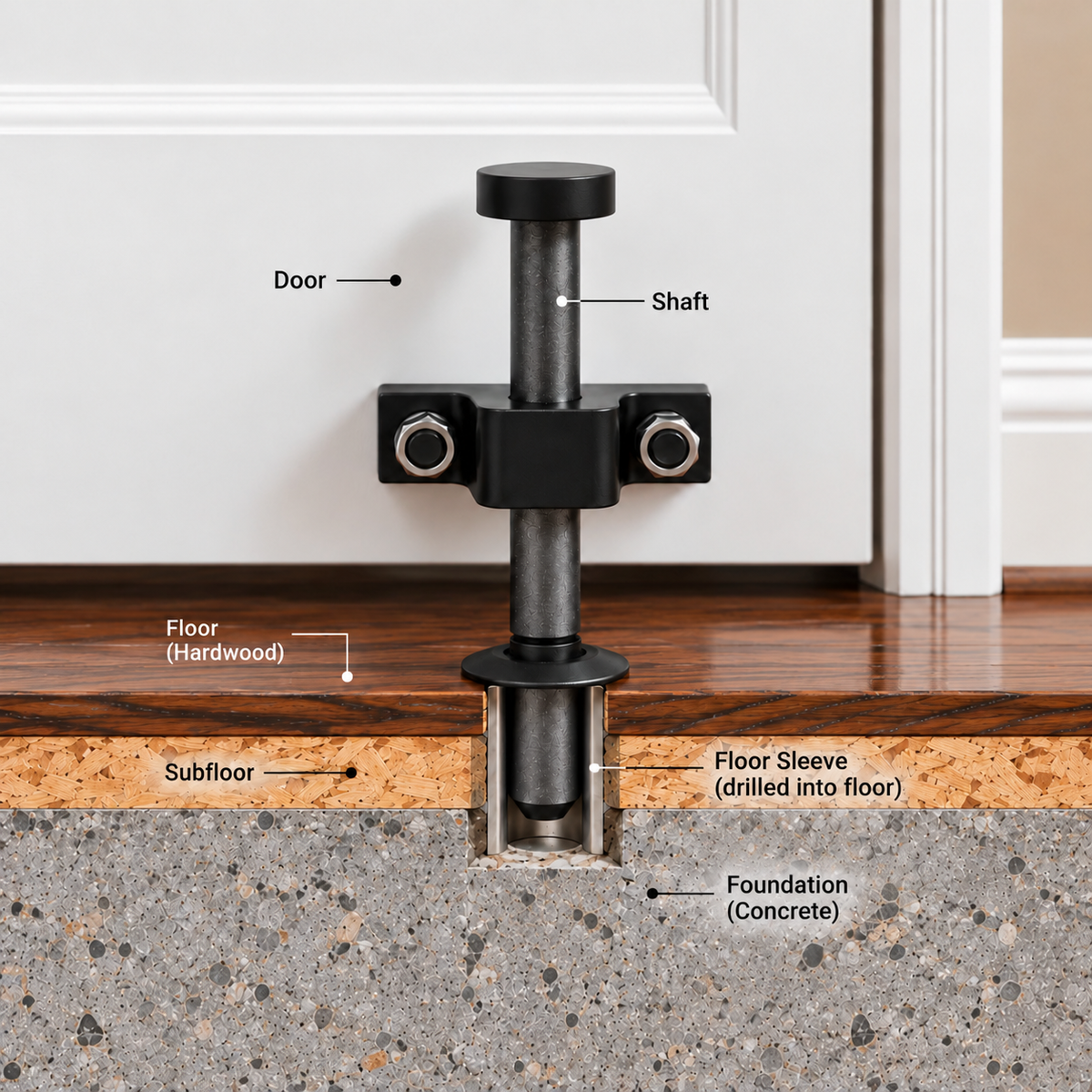 Intruder Stop Home Lock Device