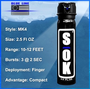 SOK Defense Spray 2.5 FLOZ